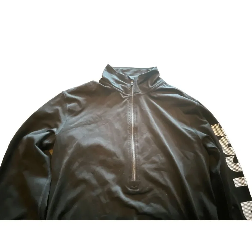 Nike 1/2 Zip Pullover *Black* Size Medium - Picture 5 of 9